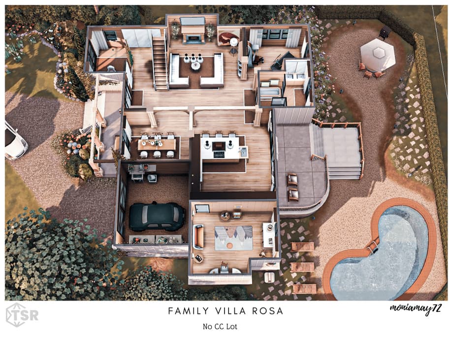 Галерея мода Дом Family Villa Rosa No CC #2